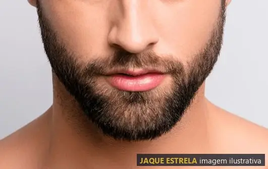 Limpeza de pele masculina — imagem ilustrativa